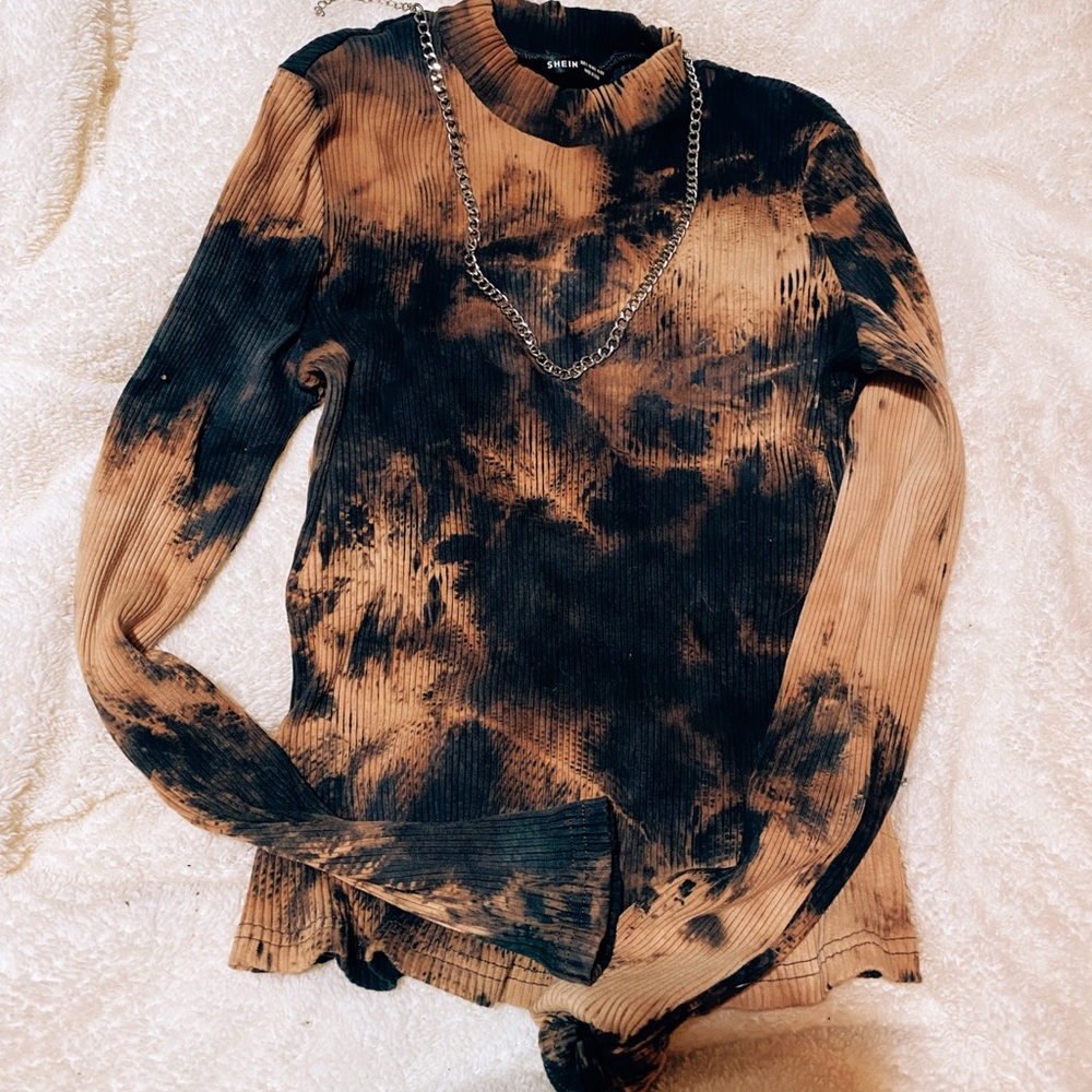 Tye dye long sleeve SheIn